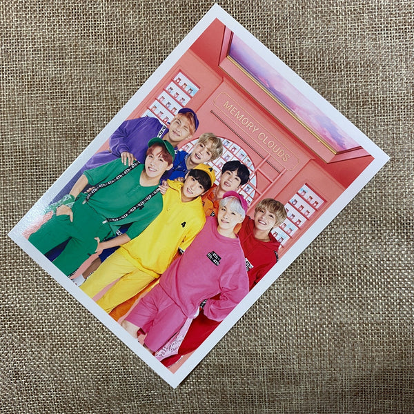 BTS GROUP [4th Muster Happy Ever After DVD] Official Postcard / New, Rare / Gift