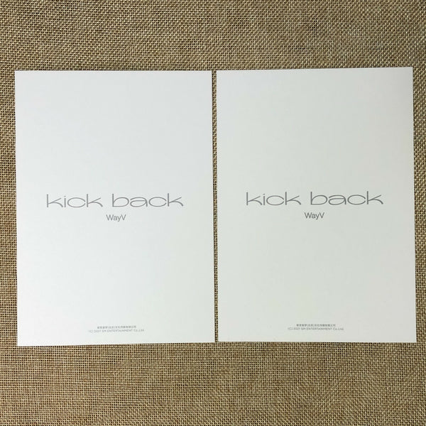 NCT WINWIN [Wayv Kick Back] Official Photo Frame Set, SMTOWN Goods / New / Gift