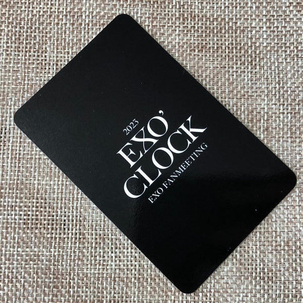 EXO CHEN [ 2023 Fan meeting EXO' Clock ] Official Photocard / New / Gift