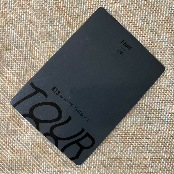 BTS J-HOPE 6/8 [ Map Of The Soul Tour ] Official Mini Photocard / New / Gift