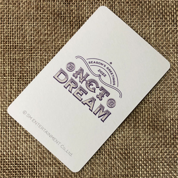NCT DREAM CHENLE [2022 Season's Greetings Aladin] Official Photocard / Gift