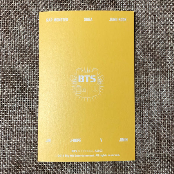 BTS RM [GLOBAL OFFICIAL FANCLUB 2nd ARMY MEMBERSHIP KIT] Photocard / New / Gift
