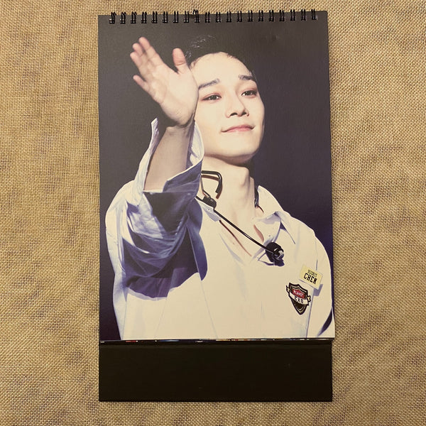 EXO CHEN [ 2018 Exhibition LOVE & LIKE Photo Calendar ] New, Rare / +Gift