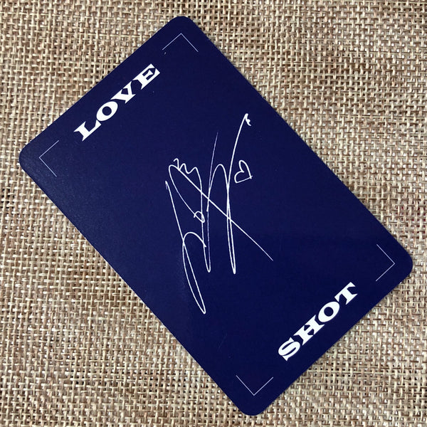 EXO SEHUN [ LOVE SHOT ] Official Photocard, 5th Repackage SHOT Ver. / New / Gift