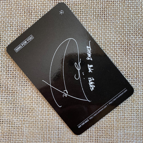 EXO D.O [Sing For You] Official Photocard, Winter 4th Mini Chinese / New / Gift