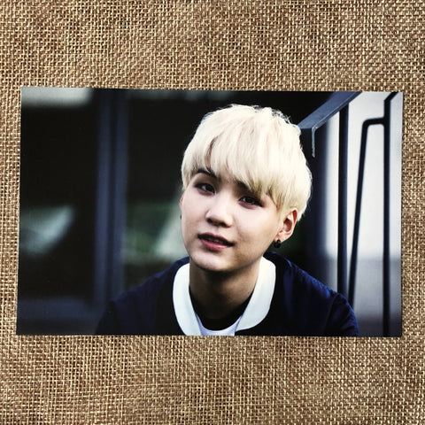 BTS SUGA 3/5 [ HYYH On Stage ] Official Postcard Photocard / New / Gift