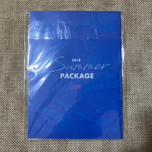 BTS V [ 2018 Summer Package Saipan ] Selfie Book Official Guidebook / New / Gift