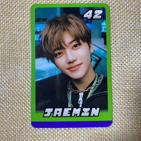 NCT DREAM JAEMIN [GLITCH MODE Arcade Center Pop Up] Official Photocard / Gift