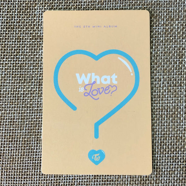 TWICE NAYEON [What is Love Pre-Order] Official Photocard, 5th Mini / New / Gift
