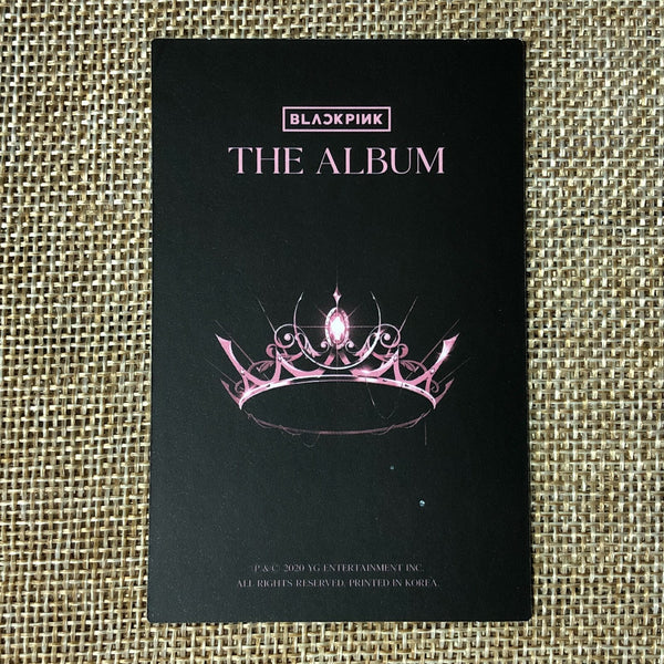 BLACKPINK JENNIE #2 [ Lovesick Girls THE ALBUM ] Official Photocard / New / Gift