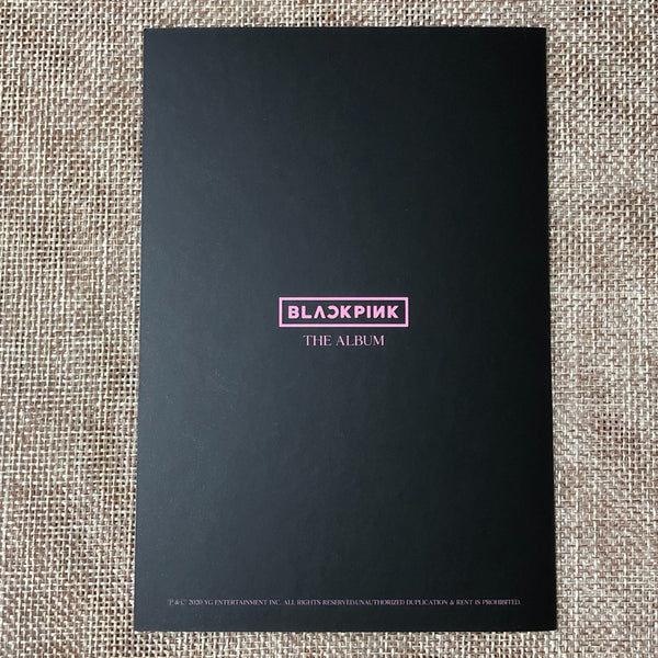 BLACKPINK ROSE #3 [ THE ALBUM ] Official Postcard / New / Gift