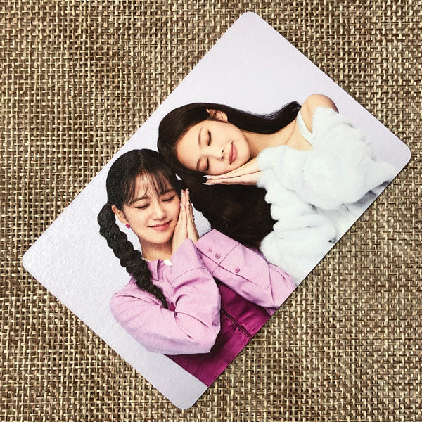 BLACKPINK JISOO JENNIE #1 [2022 Welcoming Collection] Official Photocard / Gift