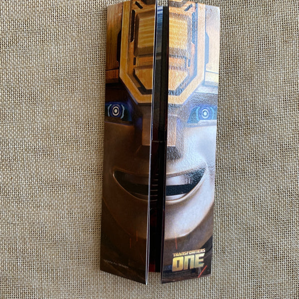 TRANSFORMER ONE [That's The Ticket] Official Set / Movie Photo Ticket Limited /
