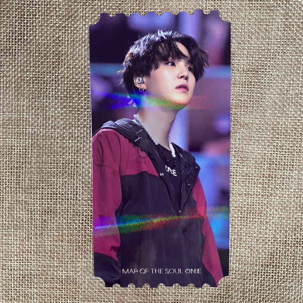 BTS [ Map of the Soul ON:E DVD ] Hologram Photo Ticket Set (All Member) / New/+G