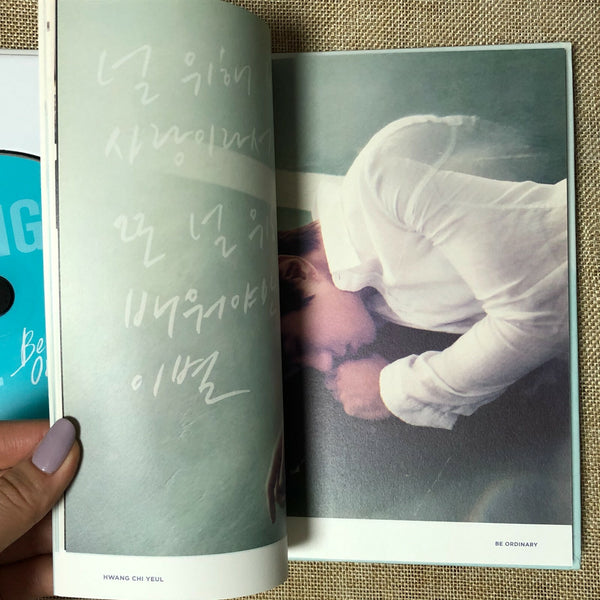 HWANG CHI YEUL [ Be Ordinary ] Official 1st Mini Album, CD + Photobook / New