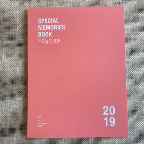 BTS [Memories of 2019] Official DVD Pre-order POB Special Book Photobook / Gift