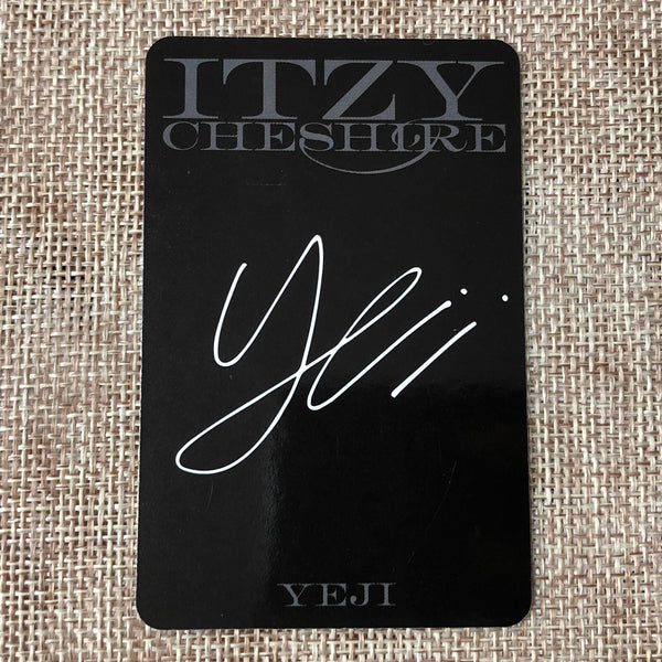 ITZY YEJI #2 [ CHESHIRE ] Official Photocard / New / Gift