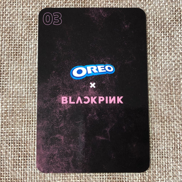BLACKPINK LISA [ OREO X BLACKPINK ] Official Limited Photocard / New / Gift