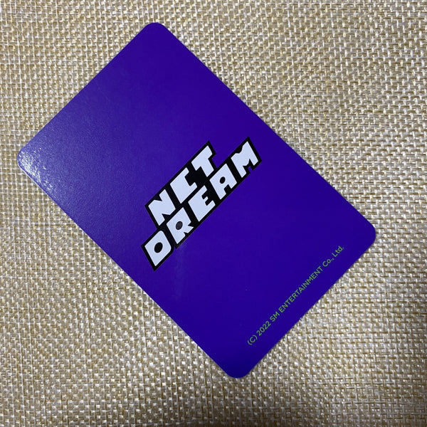 NCT DREAM JAEMIN [GLITCH MODE Arcade Center Pop Up] Official Photocard / Gift