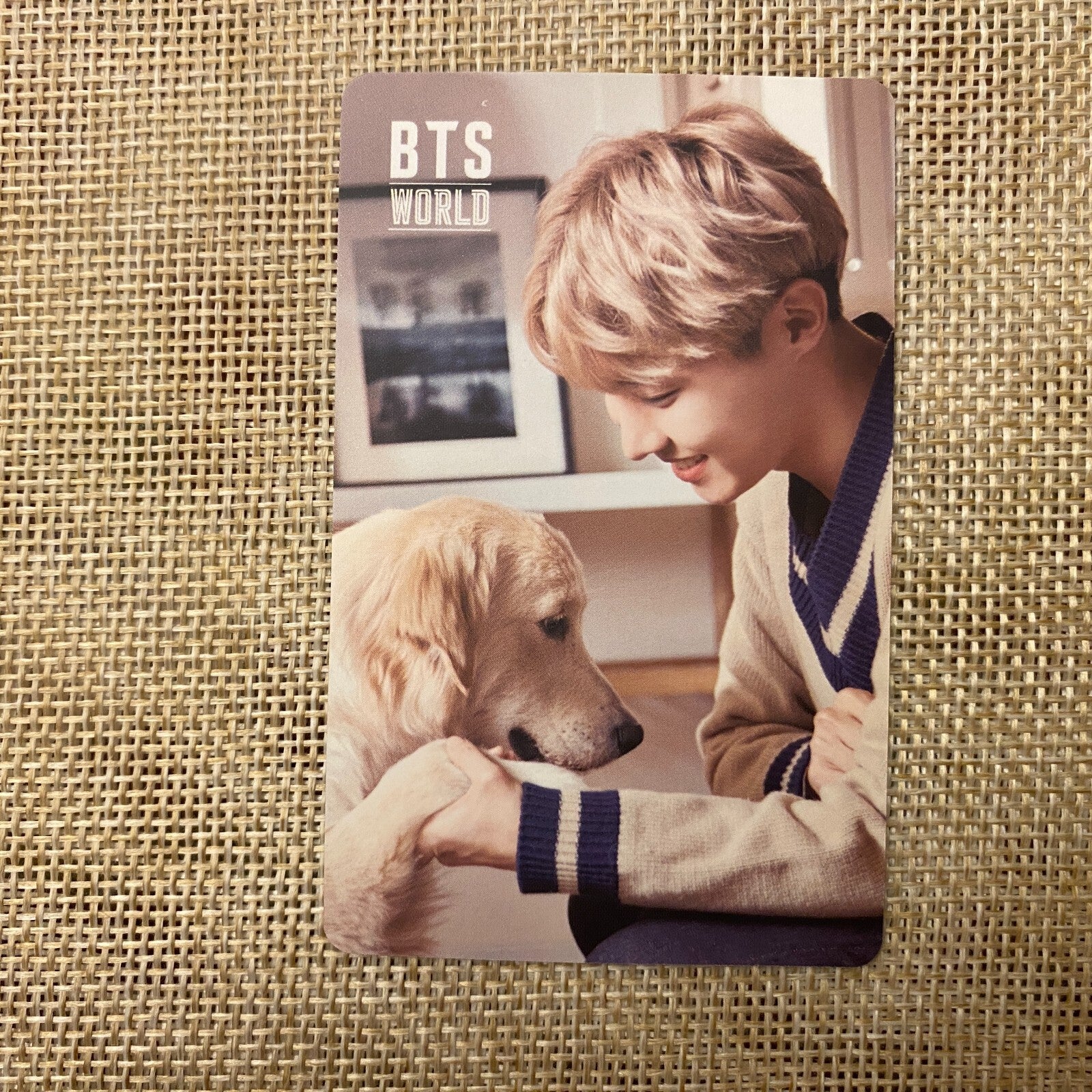 BTS J-HOPE [ World OST ] Official Photocard, Double Sided / New, Rare / Gift