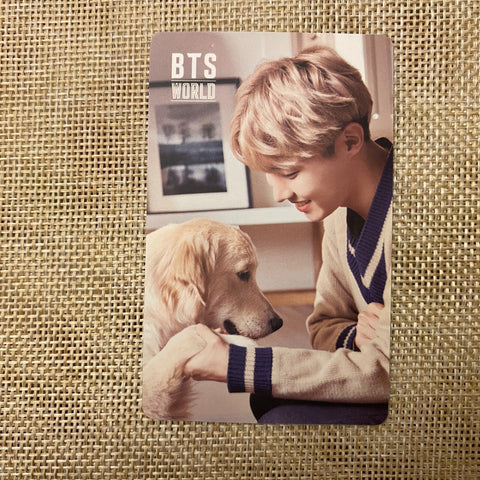 BTS J-HOPE [ World OST ] Official Photocard, Double Sided / New, Rare / Gift
