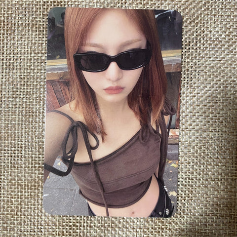 AESPA Ningning [ MY WORLD ] Official Photocard, Tabroid Ver. / New, Rare / Gift