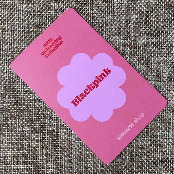 BLACKPINK ROSE [2022 Welcoming Collection Weverse POB] Official Photocard / Gift