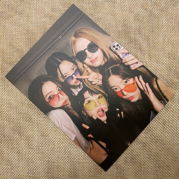 LE SSERAFIM GROUP #1 [ANTIFRAGILE] Official Postcard Photocard, 2nd Mini / Gift