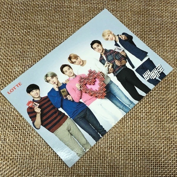 EXO GROUP #8 [ Lotte Pepero Day ] Official Photocard, EXO-K / New, Rare / Gift