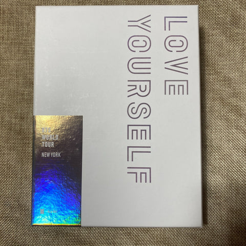 BTS [Love Yourself New York] Blu-ray + Photobook + CD + Mini Poster / No PC /+G