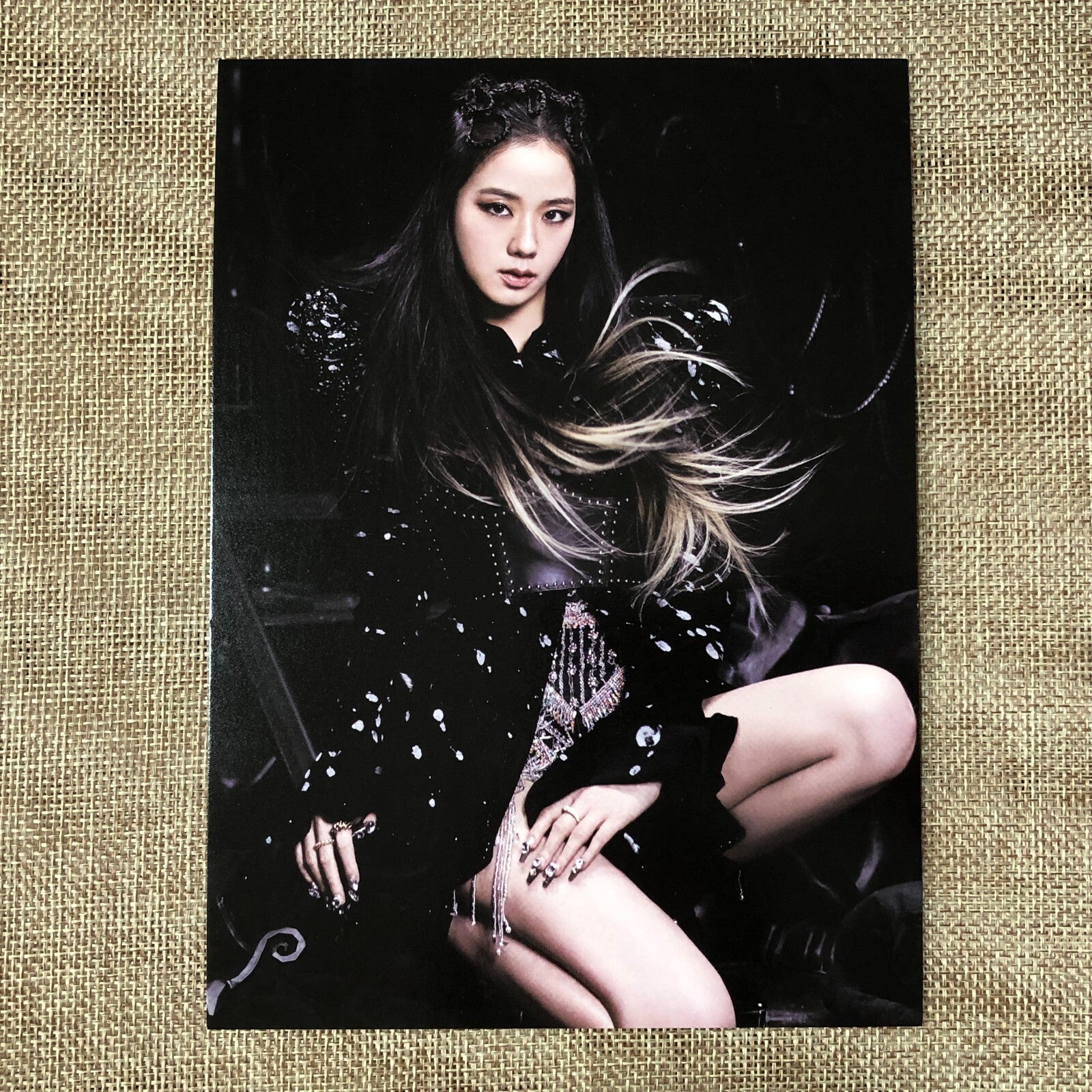 BLACKPINK JISOO [ Born Pink ] Official Large Postcard, Box Set Ver / New / Gift