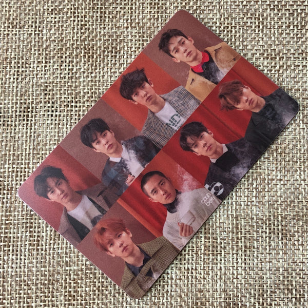 EXO GROUP [CASHBEE] Official Transportation Card Photocard, SMTOWN / New / Gift
