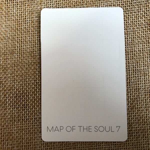 BTS SUGA [ Map Of The Soul 7 ] Official Photocard, Album Ver 3 / New / Gift