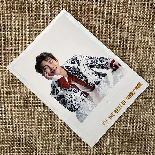 BTS RM [ THE BEST OF  JAPANESE Limited ] Official Photocard / New / Gift