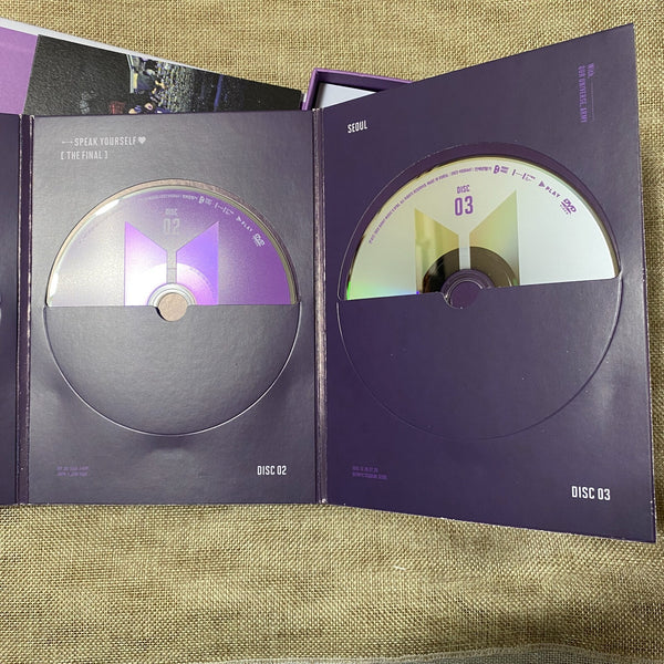 BTS [Love Speak Yourself Seoul The Final] Official DVD+Photobook+Poster / Gift