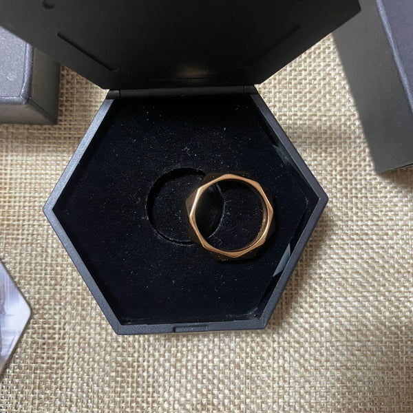 EXO [ Official Limited Ring ] Rose Gold, HK10, US4.5 / New, Rare / Gift