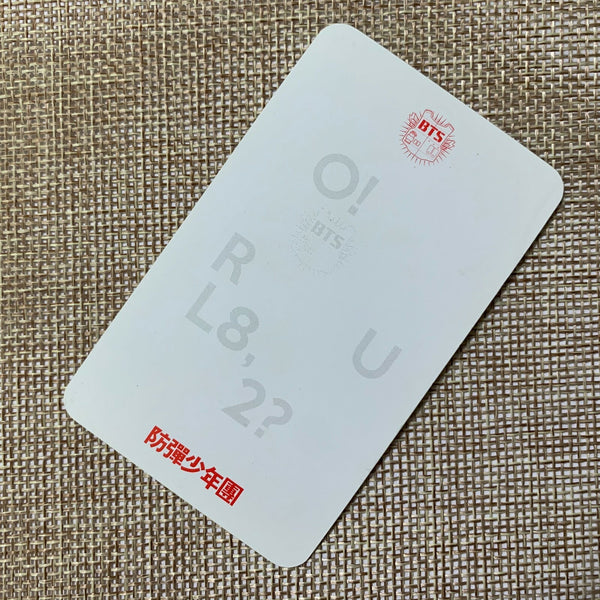 BTS GROUP [ O!RUL8,2? ] Official Photocard, 1st Mini Album ORUL82 / New / Gift