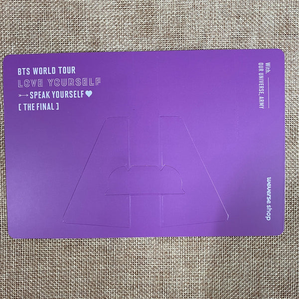 BTS [ Love Yourself Seoul Digital Code Set ] Photobook + Poster + Stand / New +G