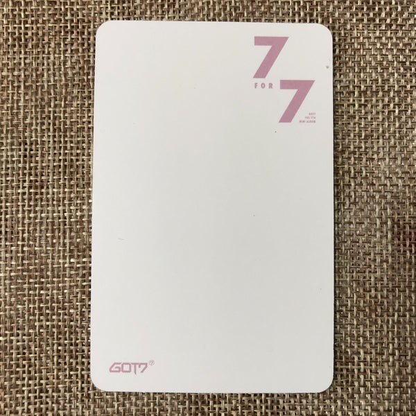GOT7 YUGYEOM [ 7 for 7 ] Official Photocard, 7th Mini Selfie Ver. / New / Gift