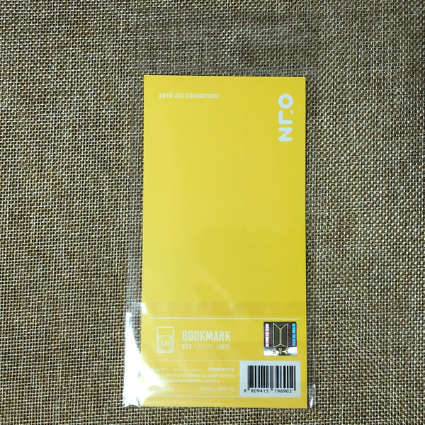 BTS RM JIMIN JUNGKOOK [Oh always] Official Bookmark, 2018 Exhibition / Gift