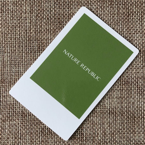 EXO SUHO [Nature Republic] Official Limited Photocard, EXO-K / New, Rare / Gift
