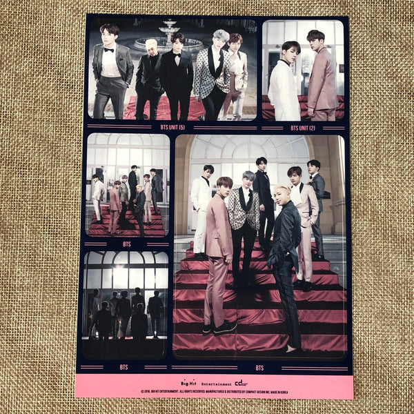 BTS GROUP [ HYYH On Stage Epilogue ] Official Sticker Set / New / Gift