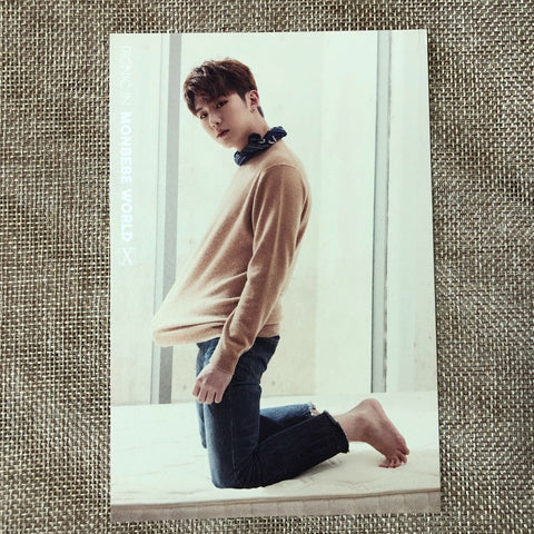 MONSTA X KIHYUN [PICNIC IN MONBEBE WORLD] Official Fan Meeting Postcard / Gift