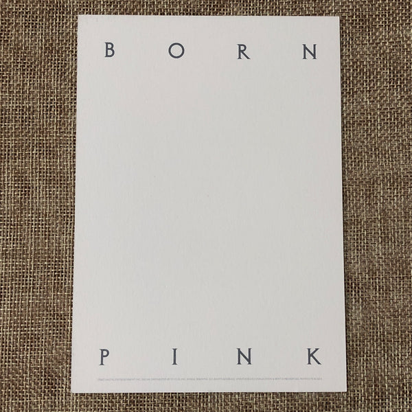 BLACKPINK ROSE [ Born Pink ] Official Postcard, Box Set Ver. / New / Gift