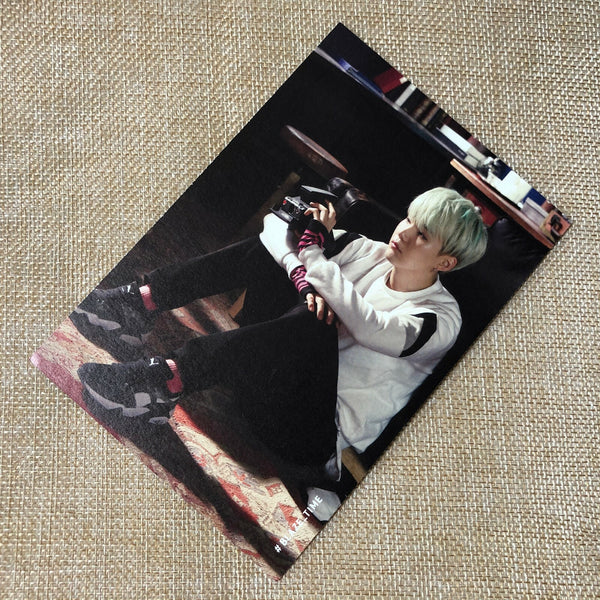 BTS SUGA [ PUMA Blaze Time ] Official Photocard Post card, Photo / New / Gift
