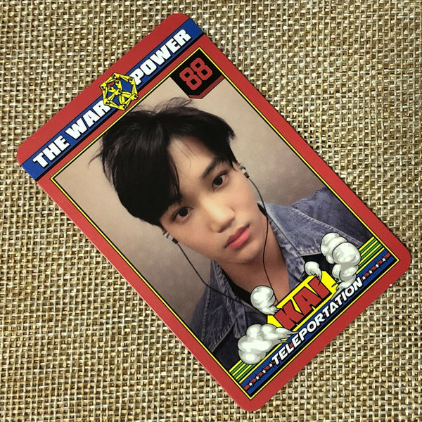 EXO KAI [ The War Power of Music ] Official Photocard, Album Type B / New / Gift