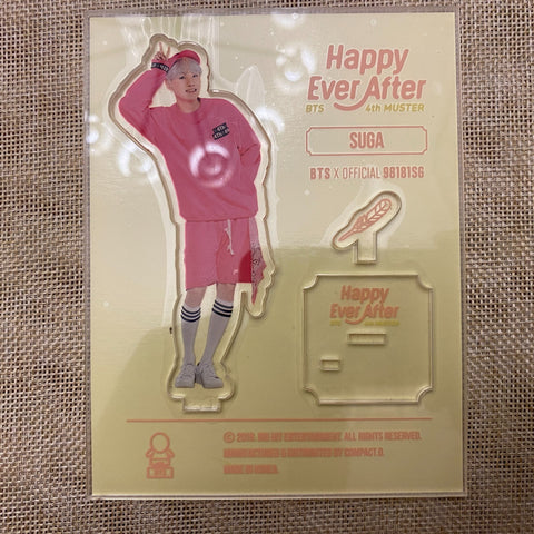 BTS SUGA [4th Muster Happy Ever After] Official Acrylic Stand / New, Rare / Gift