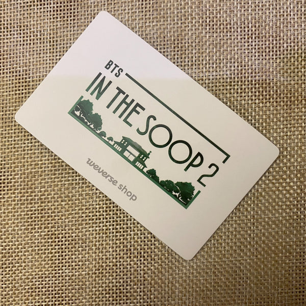 BTS JUNGKOOK [ IN THE SOOP Early Bird ] Official Photocard / New, Rare / Gift