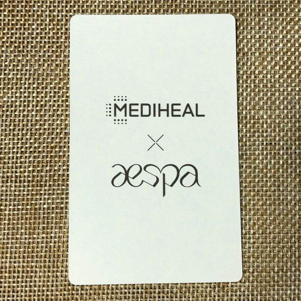 AESPA WINTER [ MEDIHEAL ] Official Photocard, SM TOWN / New / Gift