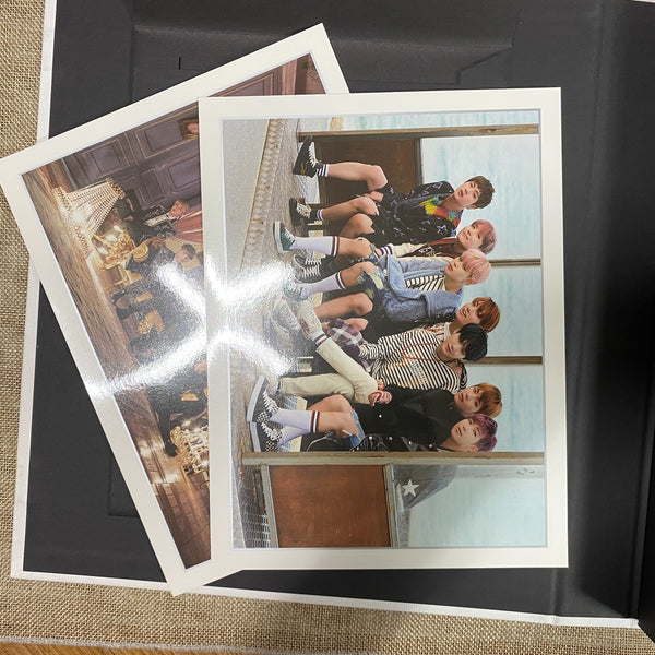 BTS GROUP [ WINGS Concept Book, Photobook  ] 267x309 mm, 312p / Good, Rare /Gift